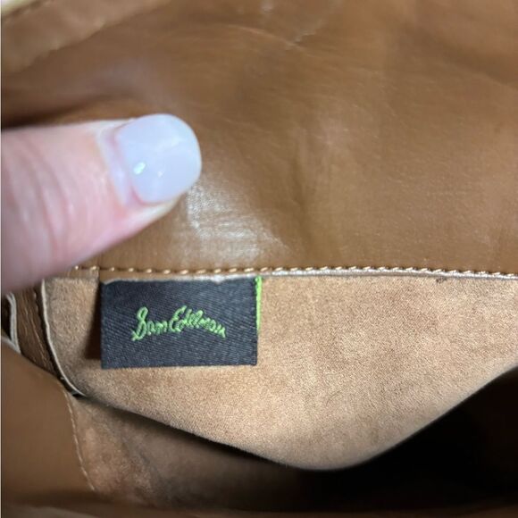 Anthropologie Sam Edelman Brown Leather Riding Boots - Picture 7 of 8